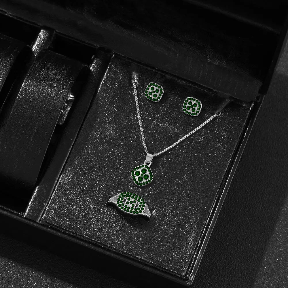 Luxury Cube Jewelry Set